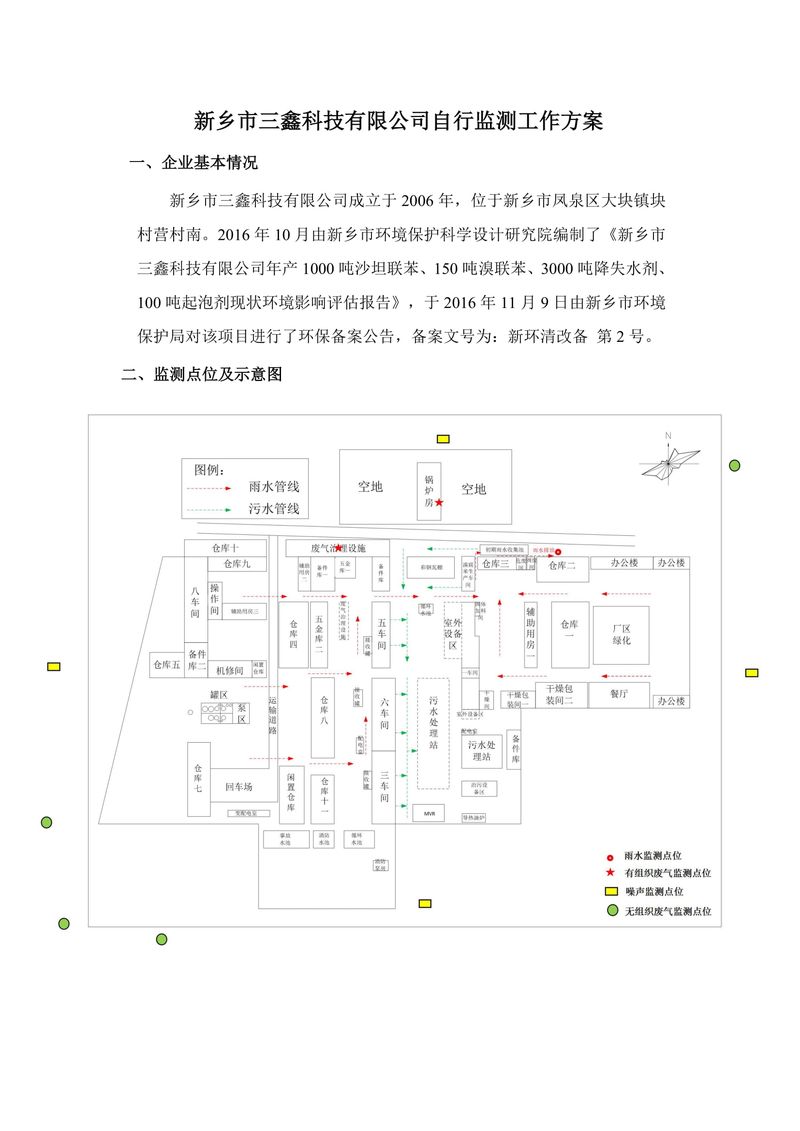 2025年三鑫科技自行監(jiān)測方案-1